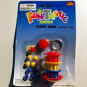 Fun-Tastic Summer Travel Don't Fall Game with Keychain